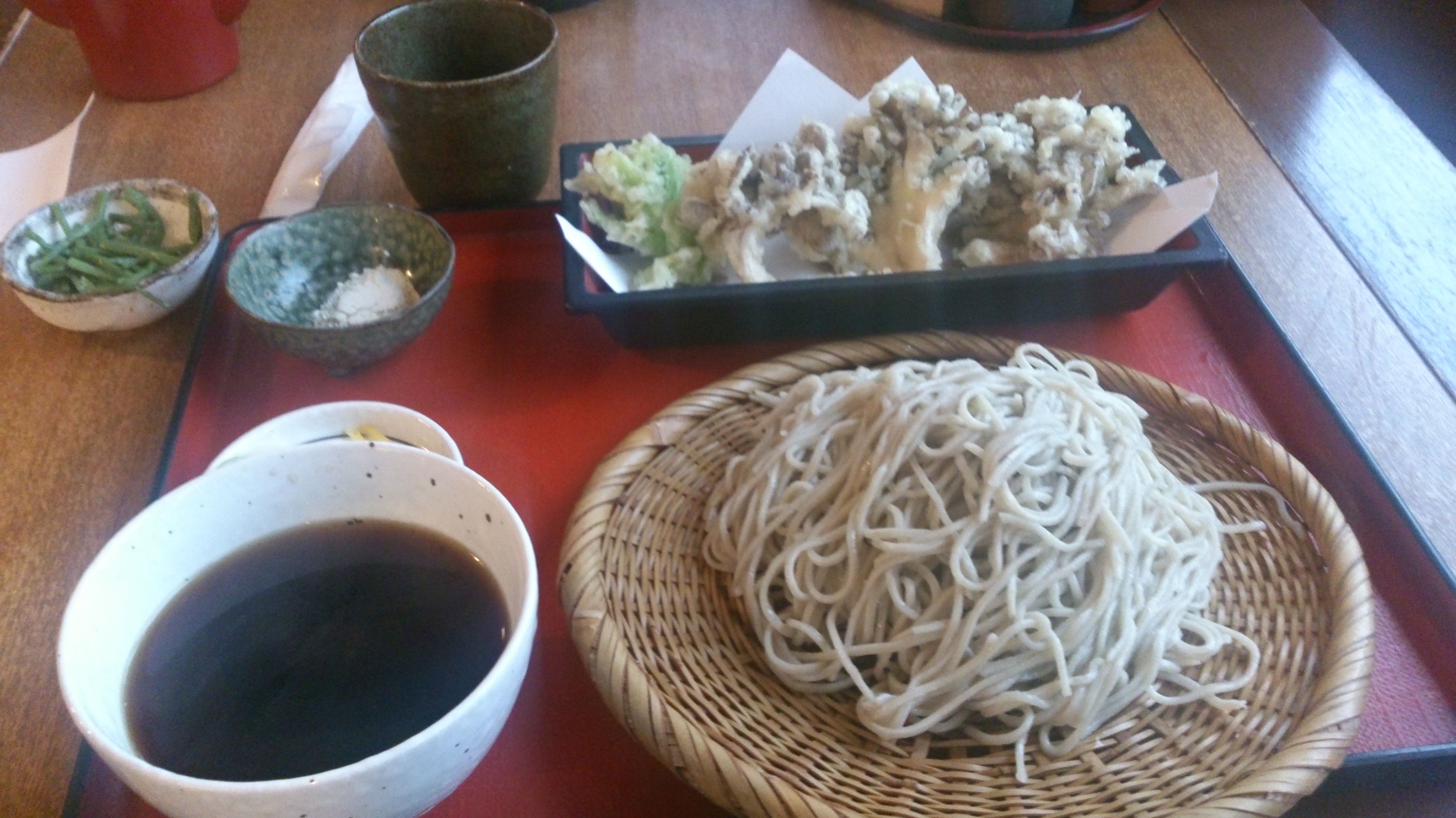 舞茸天ざる